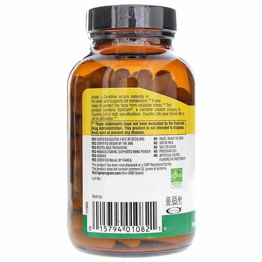 Acetyl L-Carnitine 500 Mg, CTL